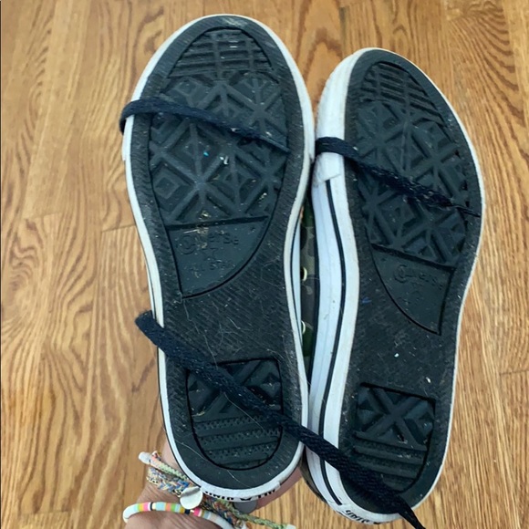 Converse camo gold star high tops - Picture 5 of 8